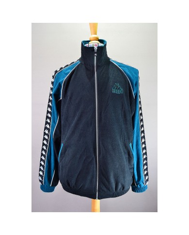 KAPPA 90's track-jacket black L