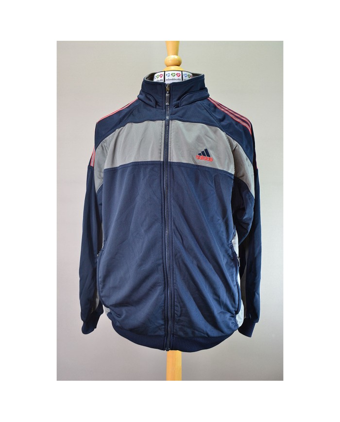 Adidas track-jacket blue L
