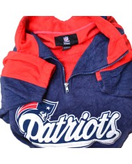 Reebok NFL PATRIOTS TEAM APPAREL vest zipper blue XXXXL Reebok NFL PATRIOTS TEAM APPAREL vest zipper blue XXXXL