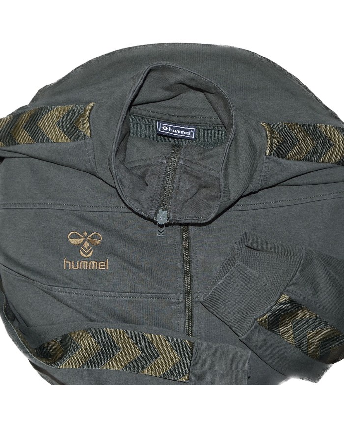 HUMMEL vest zipper green M