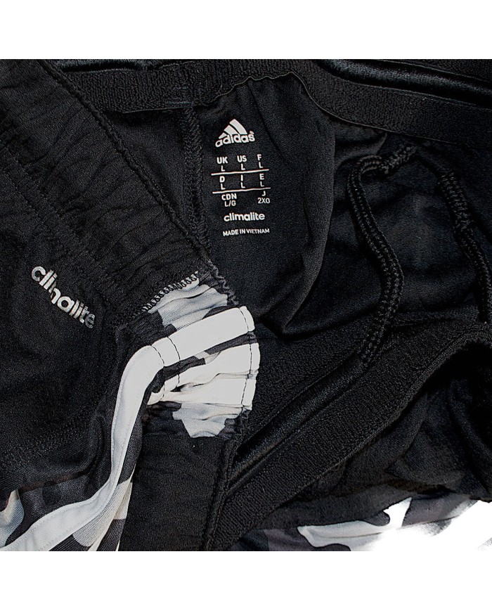 Adidas short 3-stripes army-print black L