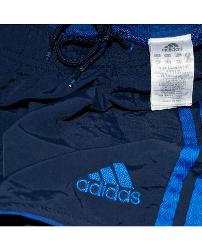 Adidas swim short 3-stripes blue M