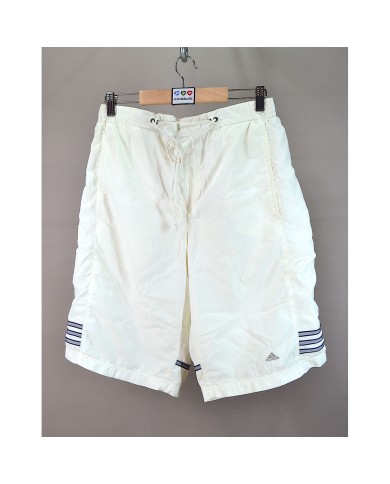 Adidas swim short 3-stripes white S