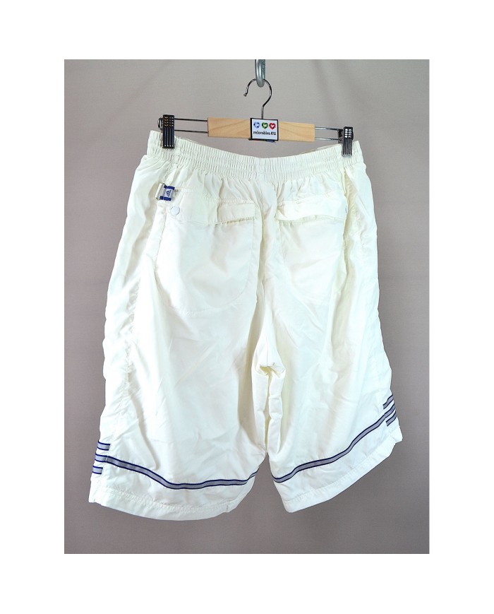Adidas swim short 3-stripes white S