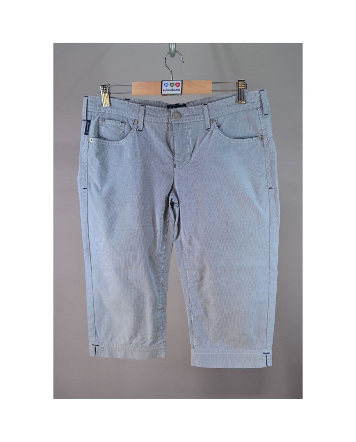 Armani short white stripes size 29