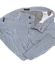 Armani short white stripes size 34