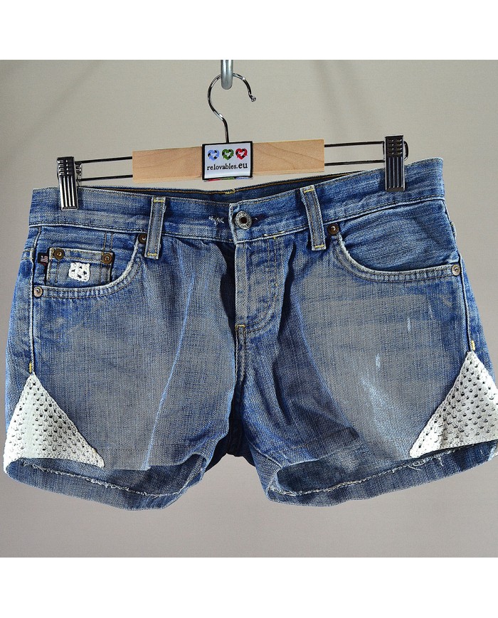 Ralph Lauren denim short woman blue XS