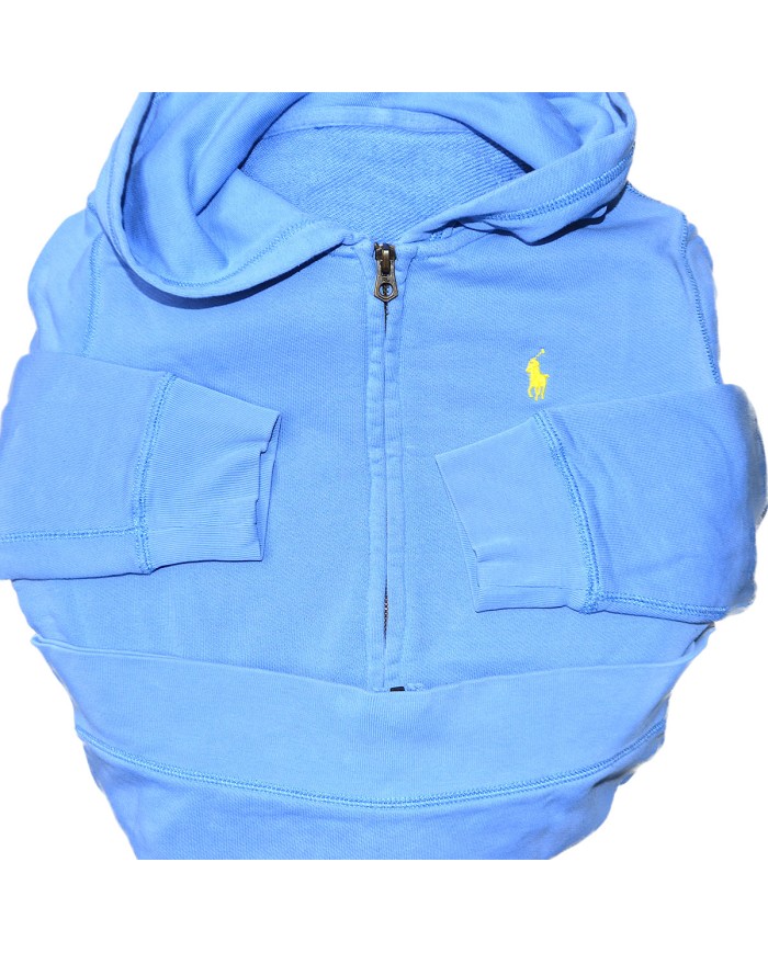 Ralph Lauren hoodie zipper blue M