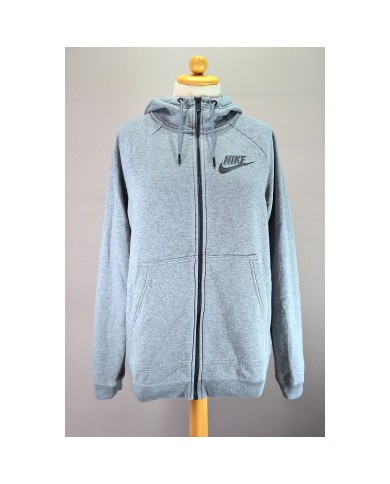 NIKE hoodie zipper gray M