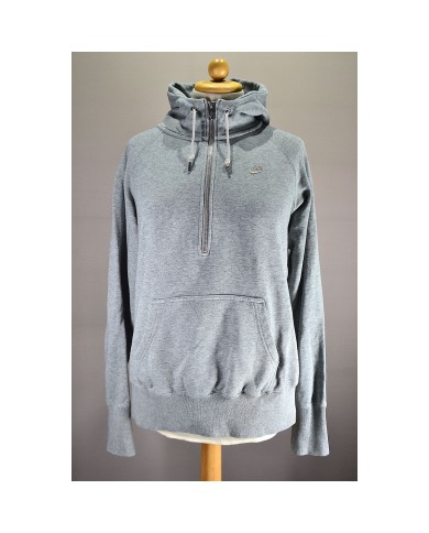 NIKE hoodie zipper gray L