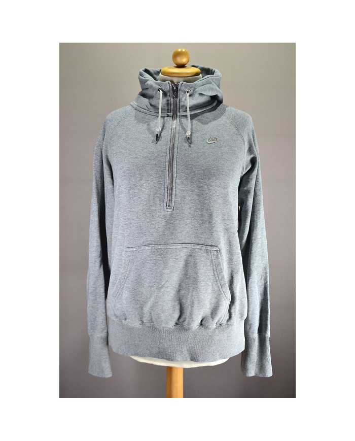 NIKE hoodie zipper gray L
