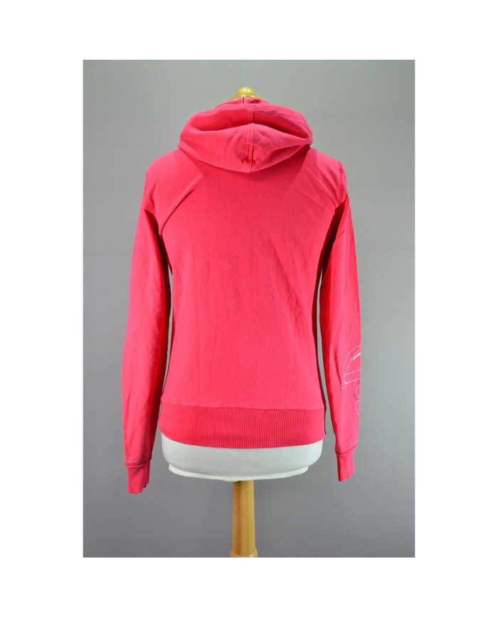 Puma hoodie zipper red M