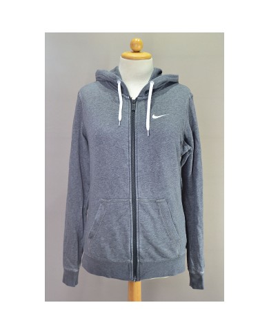NIKE hoodie zipper gray M