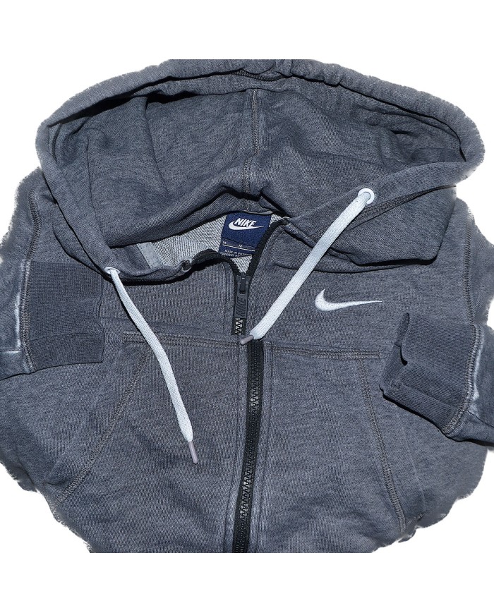 NIKE hoodie zipper gray M