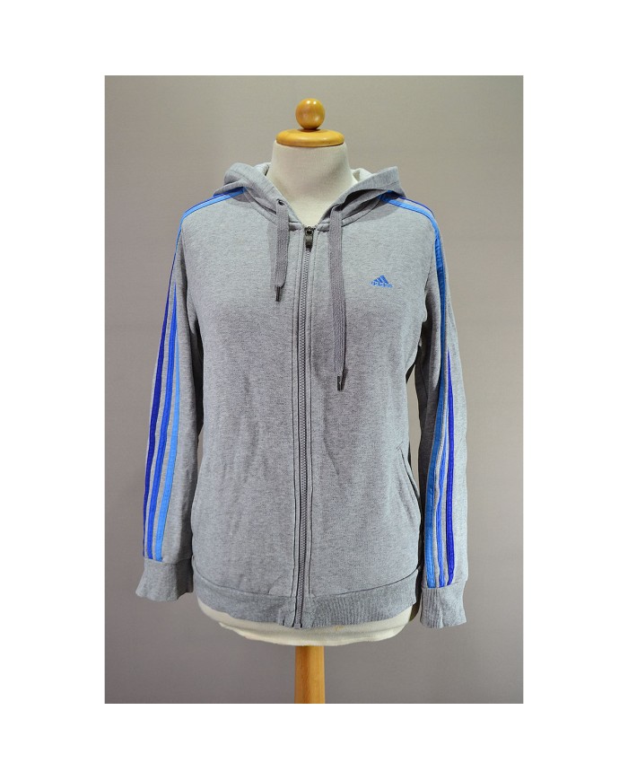 Adidas hoodie gray M