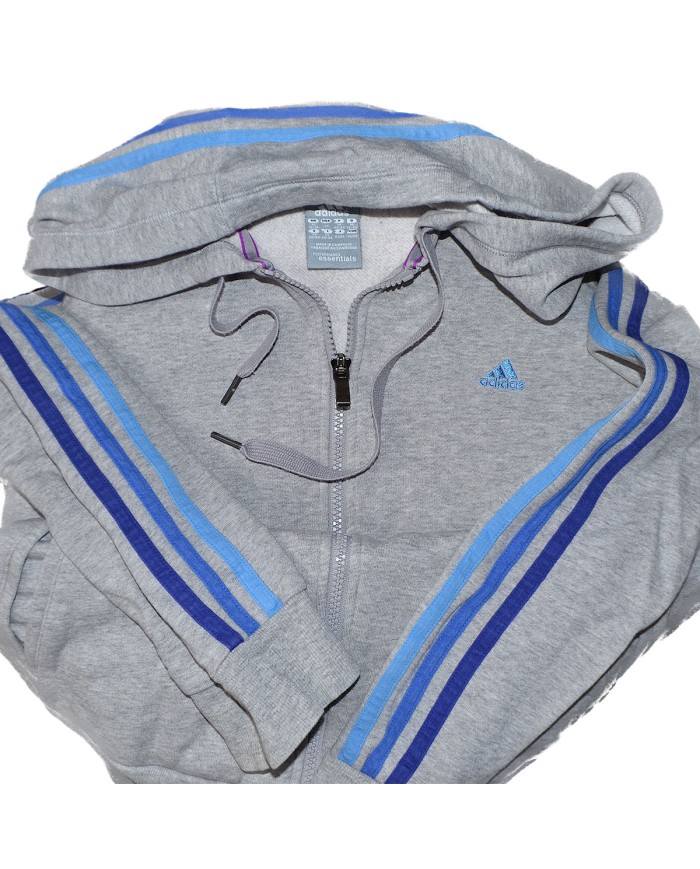 Adidas hoodie gray M