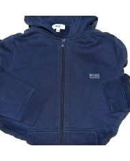 HUGO BOSS hoodie zipper blue XS HUGO BOSS hoodie zipper blue XS