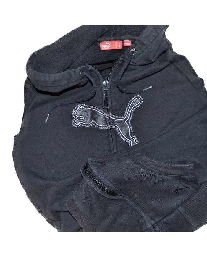 Puma hoodie zipper black M