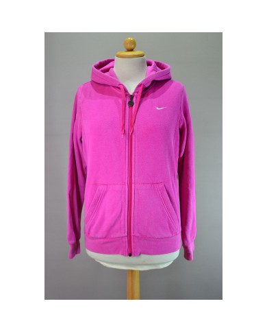 NIKE hoodie zipper pink M