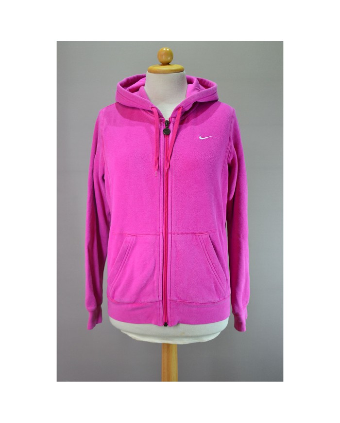 NIKE hoodie zipper pink M