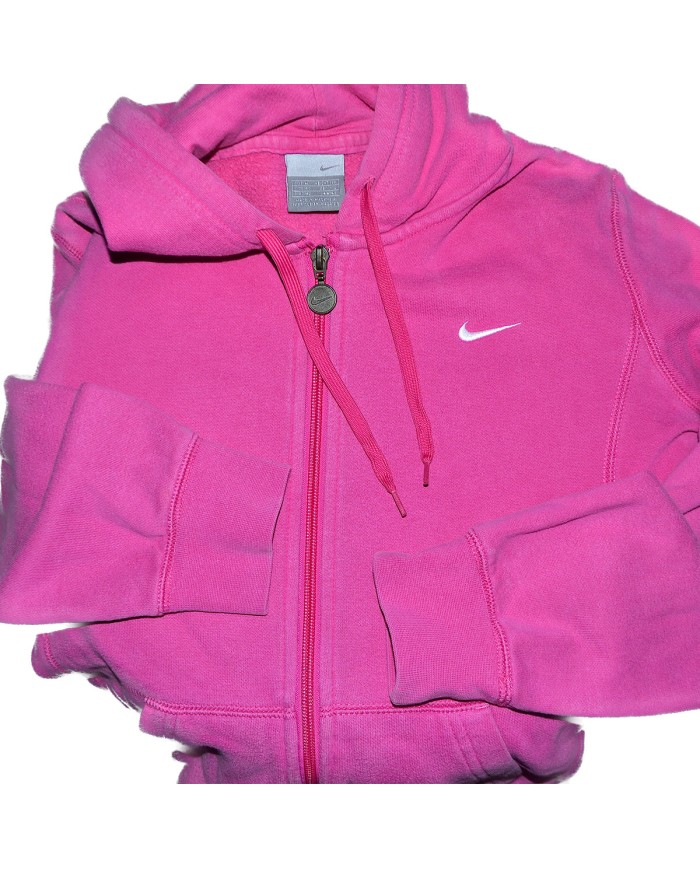 NIKE hoodie zipper pink M