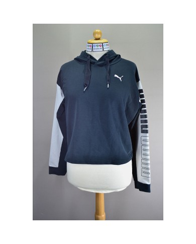 Puma hoodie crop-top black S