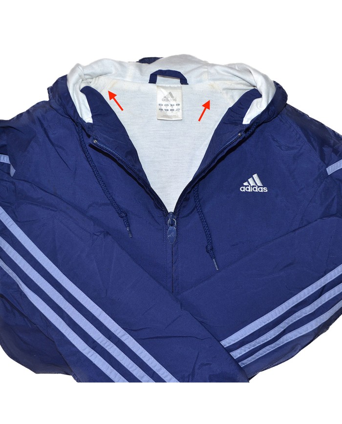 Adidas jacket blue M