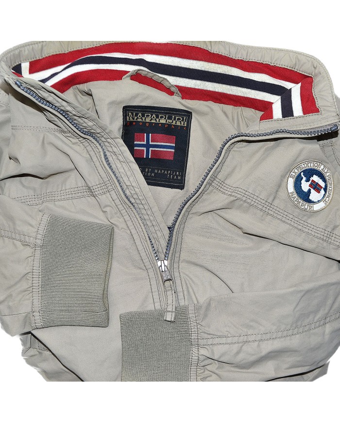 Napapijri jacket brown XL