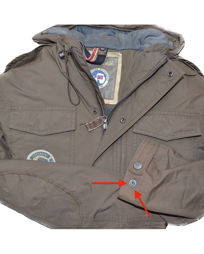 Napapijri jacket brown XL