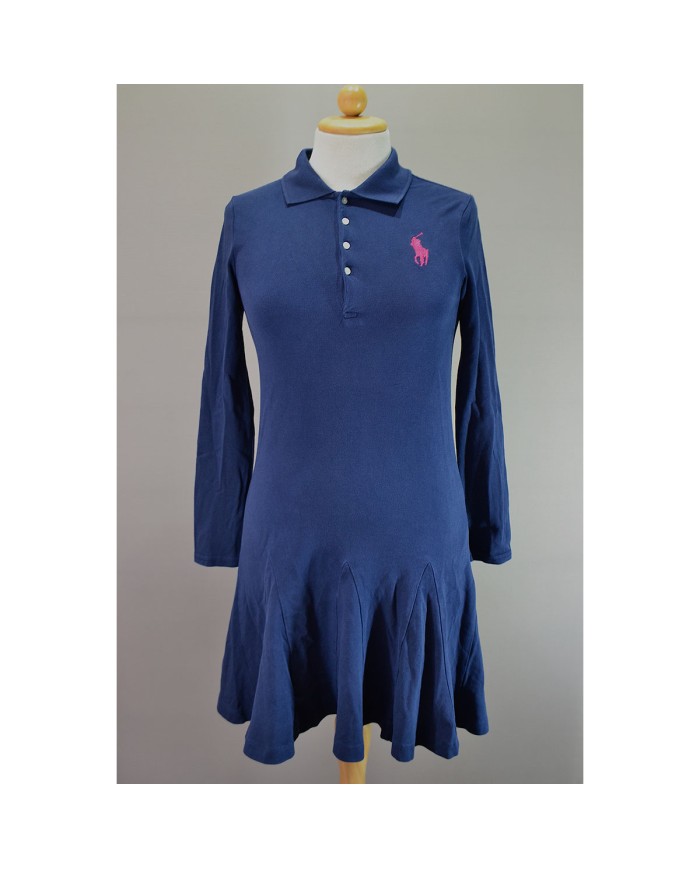 Ralph Lauren polo-dress blue L