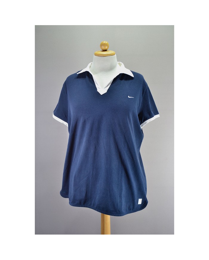 NIKE tennis polo-shirt blue XL