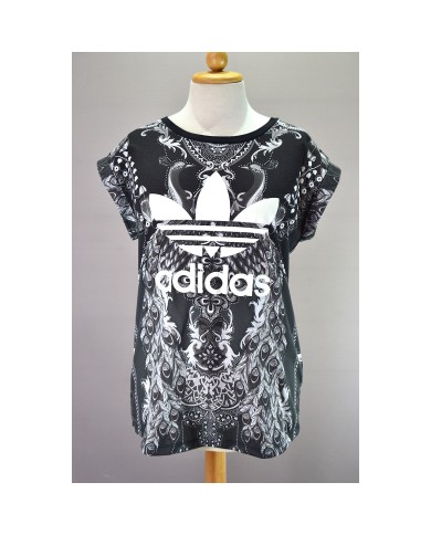 Adidas shirt black S