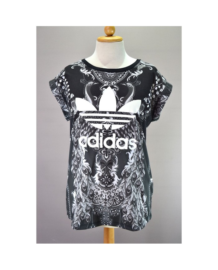 Adidas shirt black S