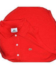 Lacoste shirt red L