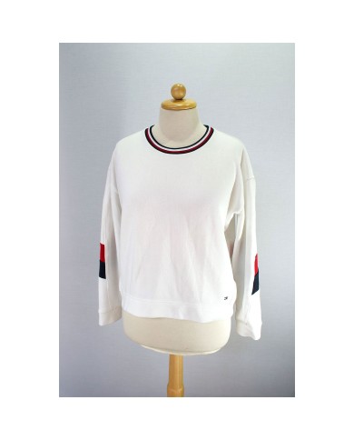 Tommy Hilfiger sweater crop-top white L