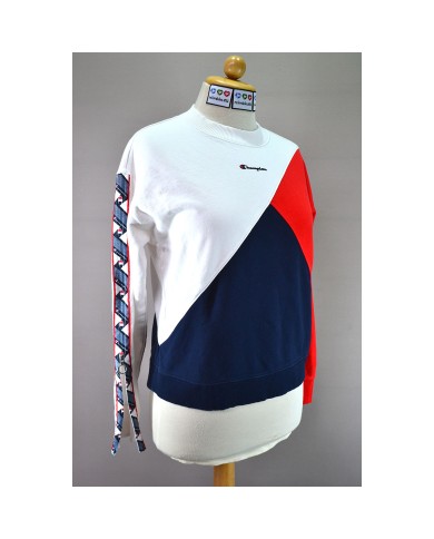 Champion sweater crop-top white XS