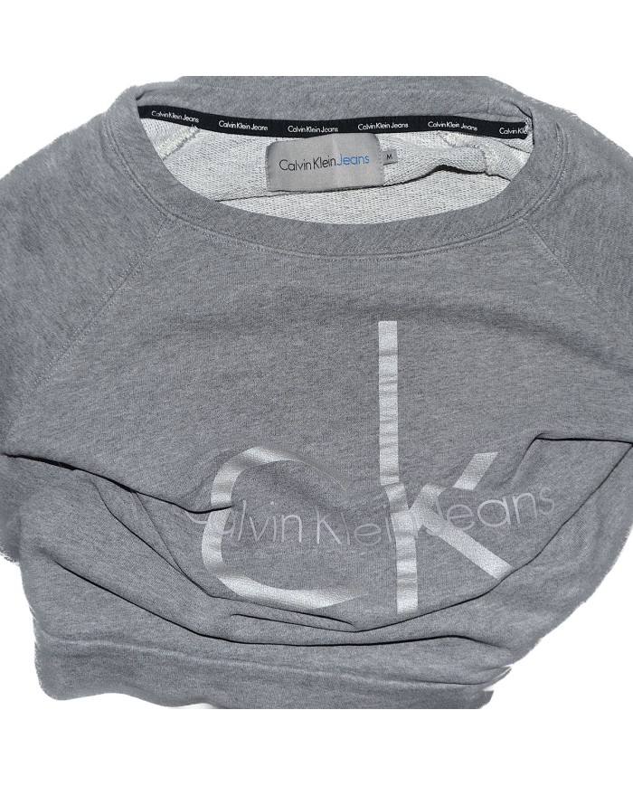 Calvin Klein sweater crop-top gray M