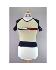 Tommy Hilfiger sweater crop-top beige M Tommy Hilfiger sweater crop-top beige M