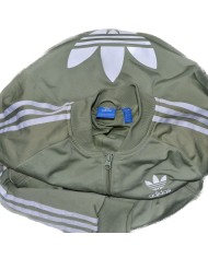 Adidas track-jacket green S