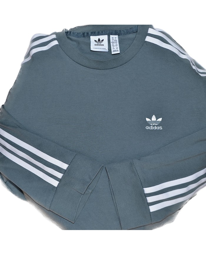 Adidas t-shirt long sleeve green L