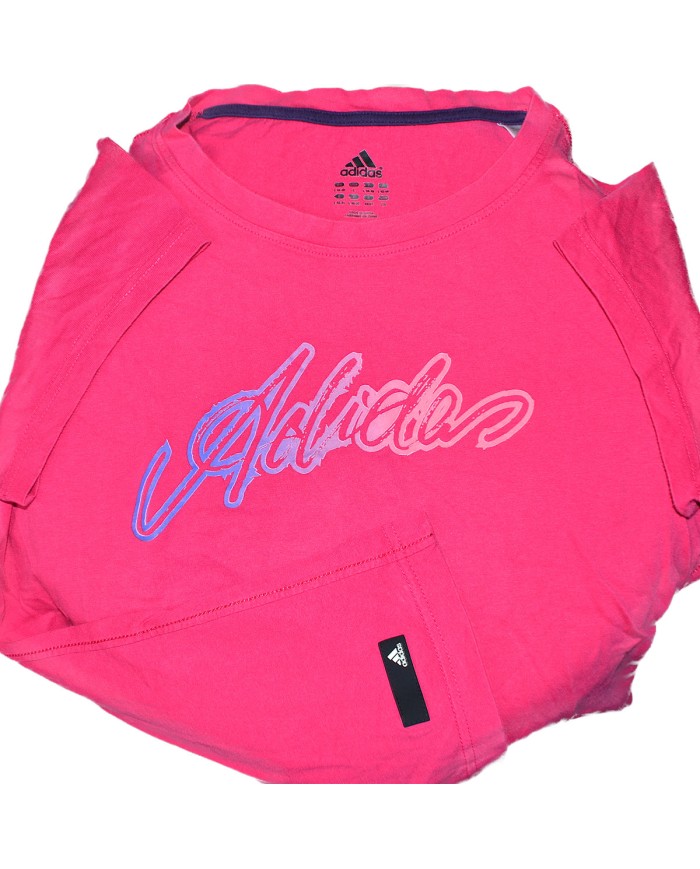 Adidas t-shirt pink L