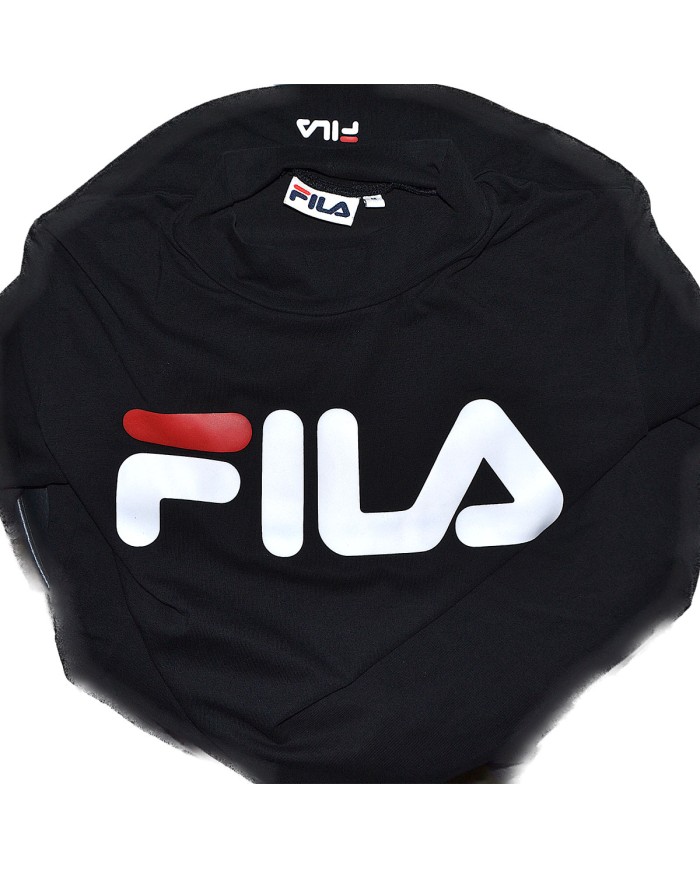 FILA t-shirt crop-top black M