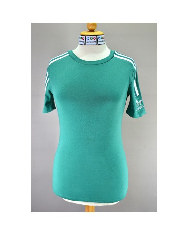 Adidas t-shirt stretch green S