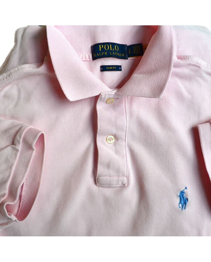 Ralph Lauren polo-shirt slim-fit pink S