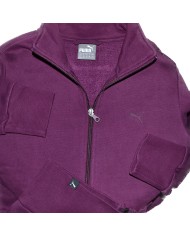Puma vest zipper purple S