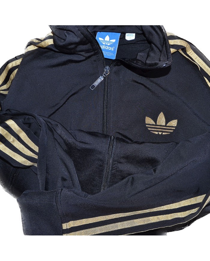 Adidas vest zipper black S