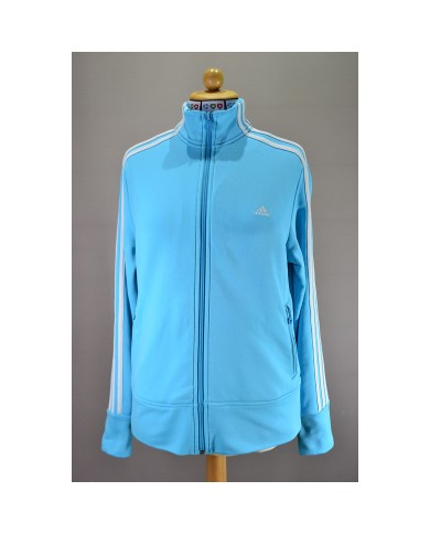 Adidas vest zipper blue XL