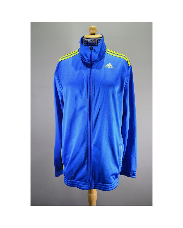 Adidas vest zipper blue XXL