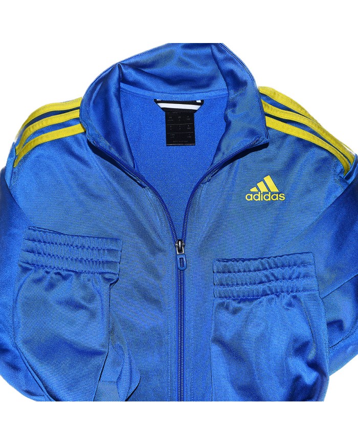 Adidas vest zipper blue XXL