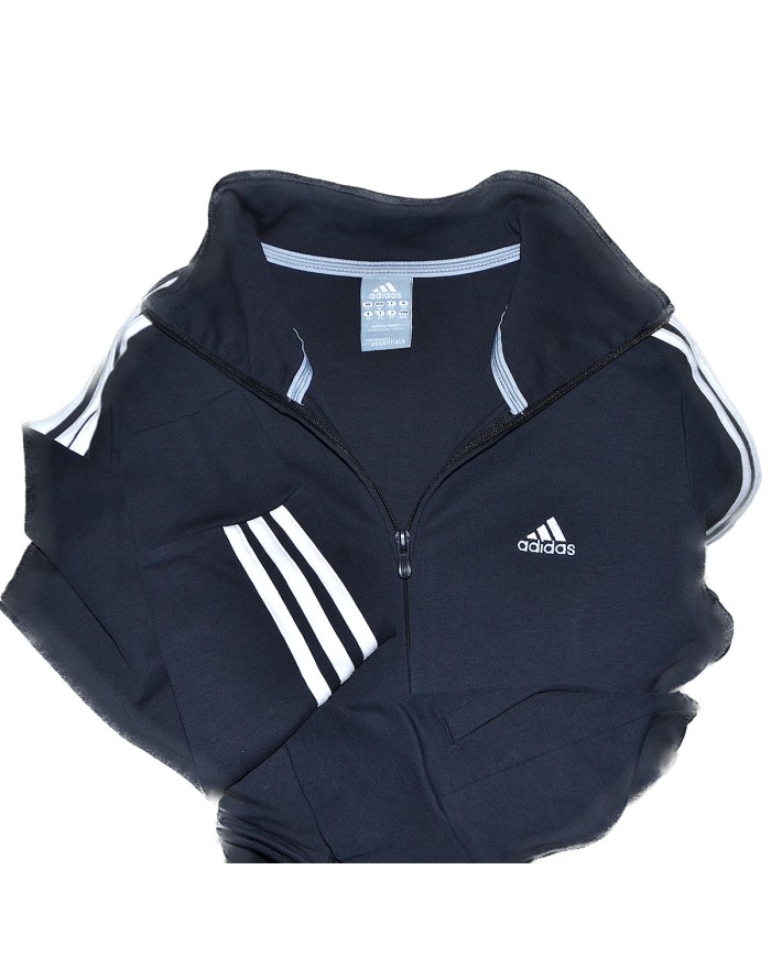 Adidas vest zipper black L